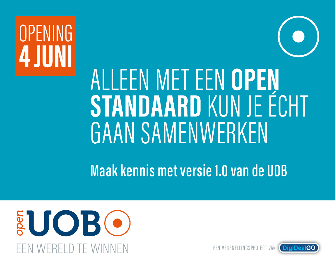 UOB open standaard echt samenwerken